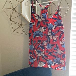 J.Crew | NWT Floral Print Racerback Tank SZ 6